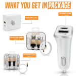 WARNER DUAL CAR/WALL CHARGER